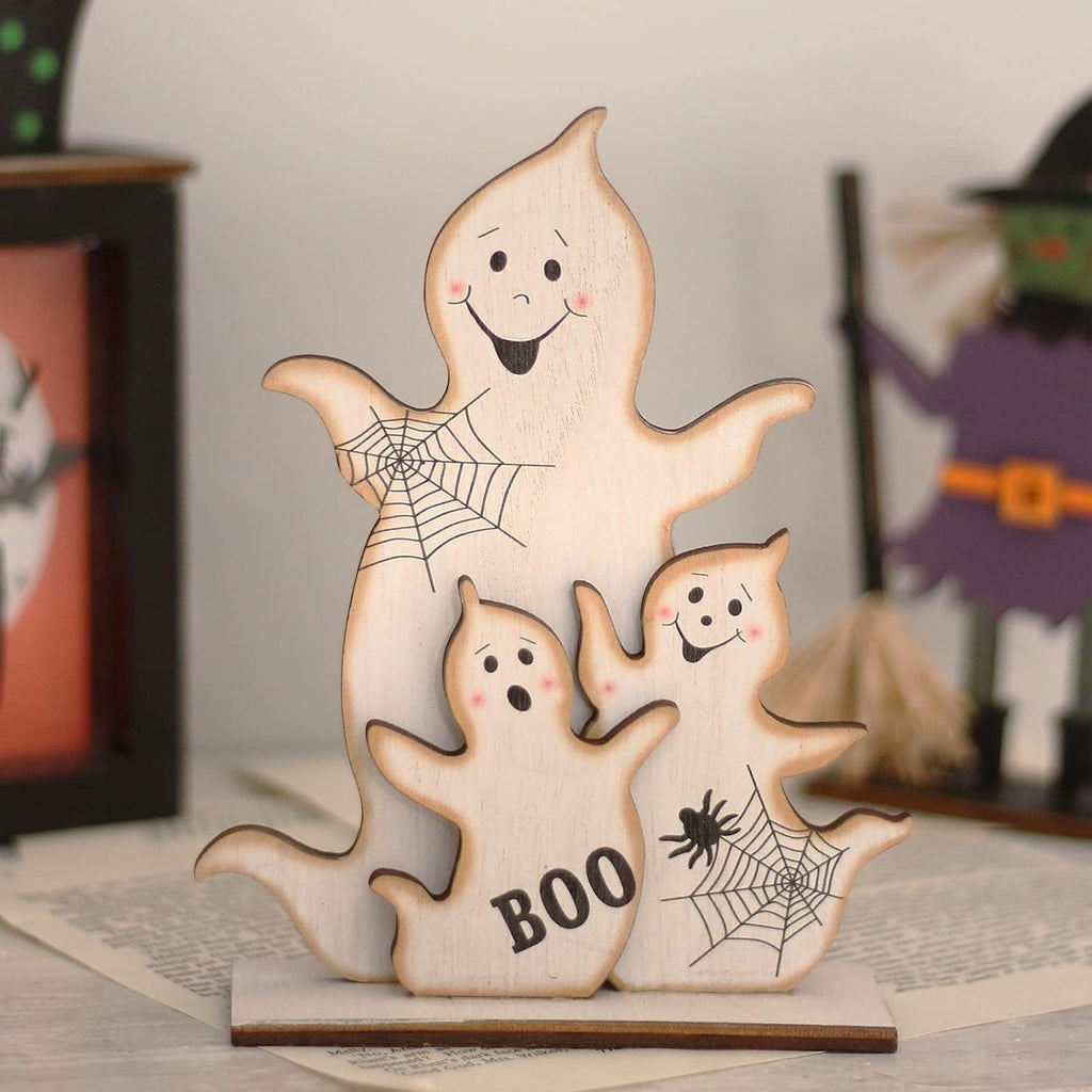 Halloween Witch/Ghost/Shoes Decoration Home Table Decor - Set of 5