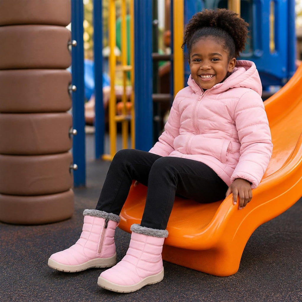 Kids Snow Boots Winter Boys Girls for Toddler Little Kid Big Kid