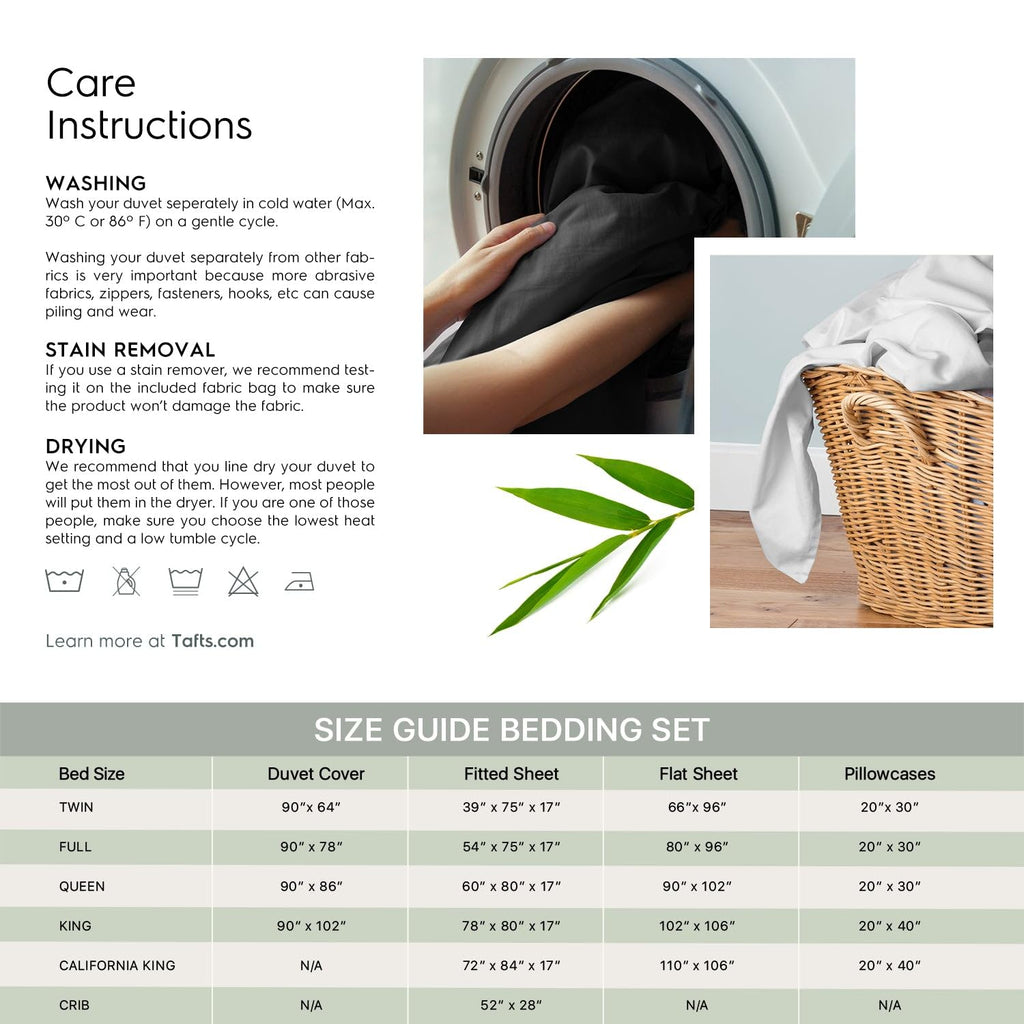 Sheets Set, Pure 100% Viscose derived from Bamboo Bed Sheets Set, Luxuriously Soft, Silky, Cooling Sheets