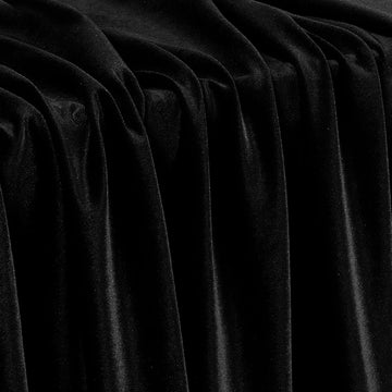 2 Yard Black Fabric 60" Wide for DIY Crafts