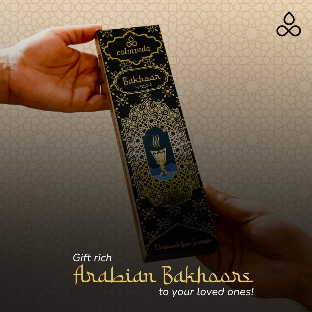 Arabian Oud Bakhoor Incense Sticks - بخور اماراتي (3 Variants, 40+ Incense) Deep Warm Arabic Incenses Like Al Nasaem - Set of 40