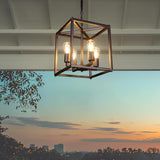 Solar Chandelier Outdoor, 14" Farmhouse Waterproof Dimmable  - Image 8