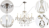 5 Light Modern Contemporary Elegant K9 Crystal Glass Chandelier Pendant Ceiling Lighting Fixture A100-B00YSMM5PO