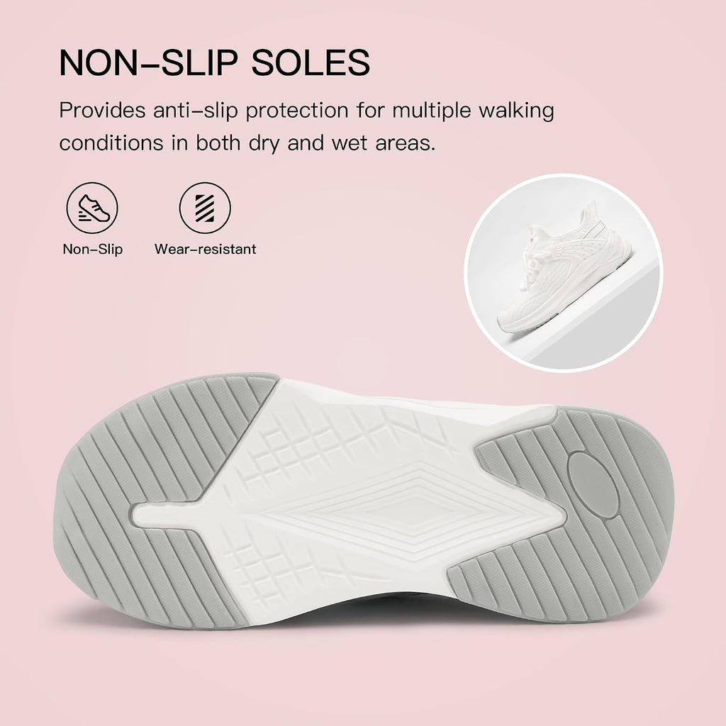 Girls Tennis Shoes Slip-on Kids Sneakers
