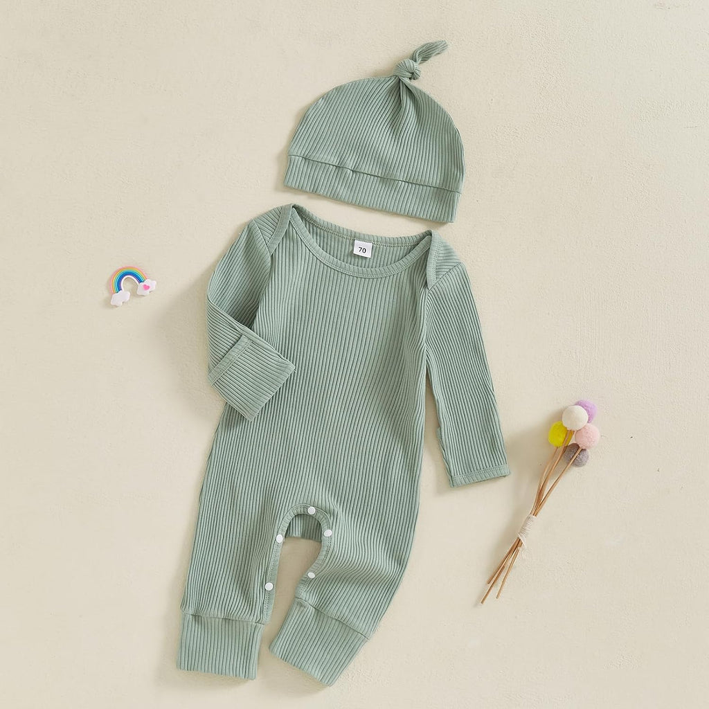 Infant Baby Boy Romper Jumpsuit for 3 6 12 Boys Long Sleeve Bodysuit Fall Clothes