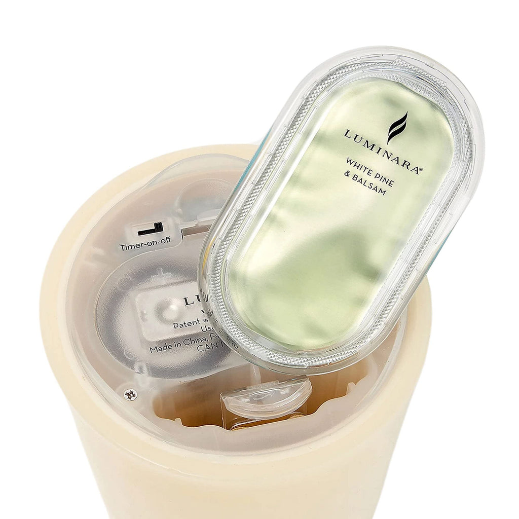 Fragrance Diffusing Pods, Set of 3 (Balsam), Natural Home Scent Refills, Air Purifying Reed Diffuser Alternative for