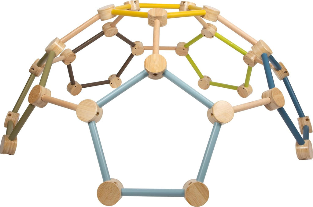 Adventure Climbing Dome, Versatile Climber Made of Durable Wood, for Children from 2 Years, 12487, Multicoloured