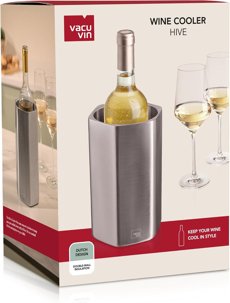 Wine Chiller - Wine Cooler Bucket - HIVE Stainless Steel - 1 Pack