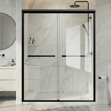 Double Sliding Shower Door 56-60 in W x 76 in H