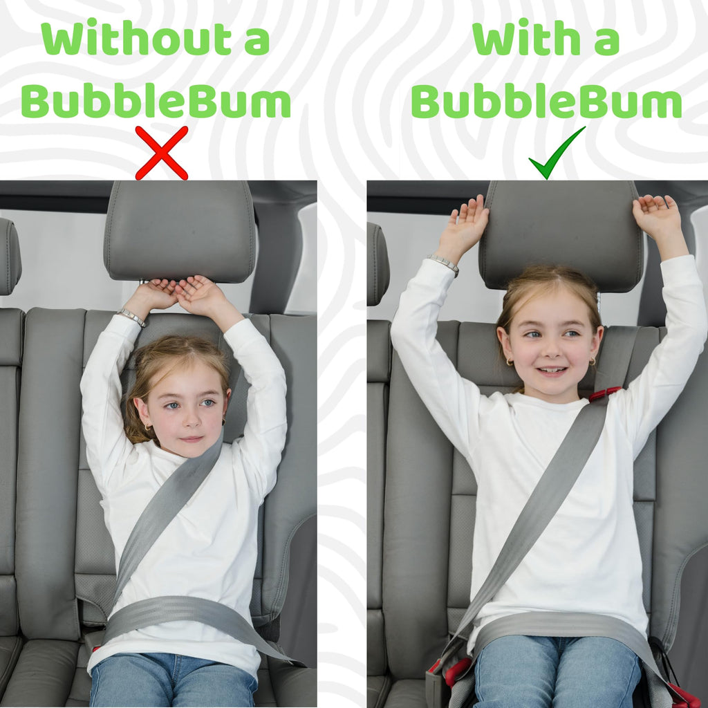 BubbleBum Twin Pack Inflatable Travel Booster Car Seat - Narrow Backless