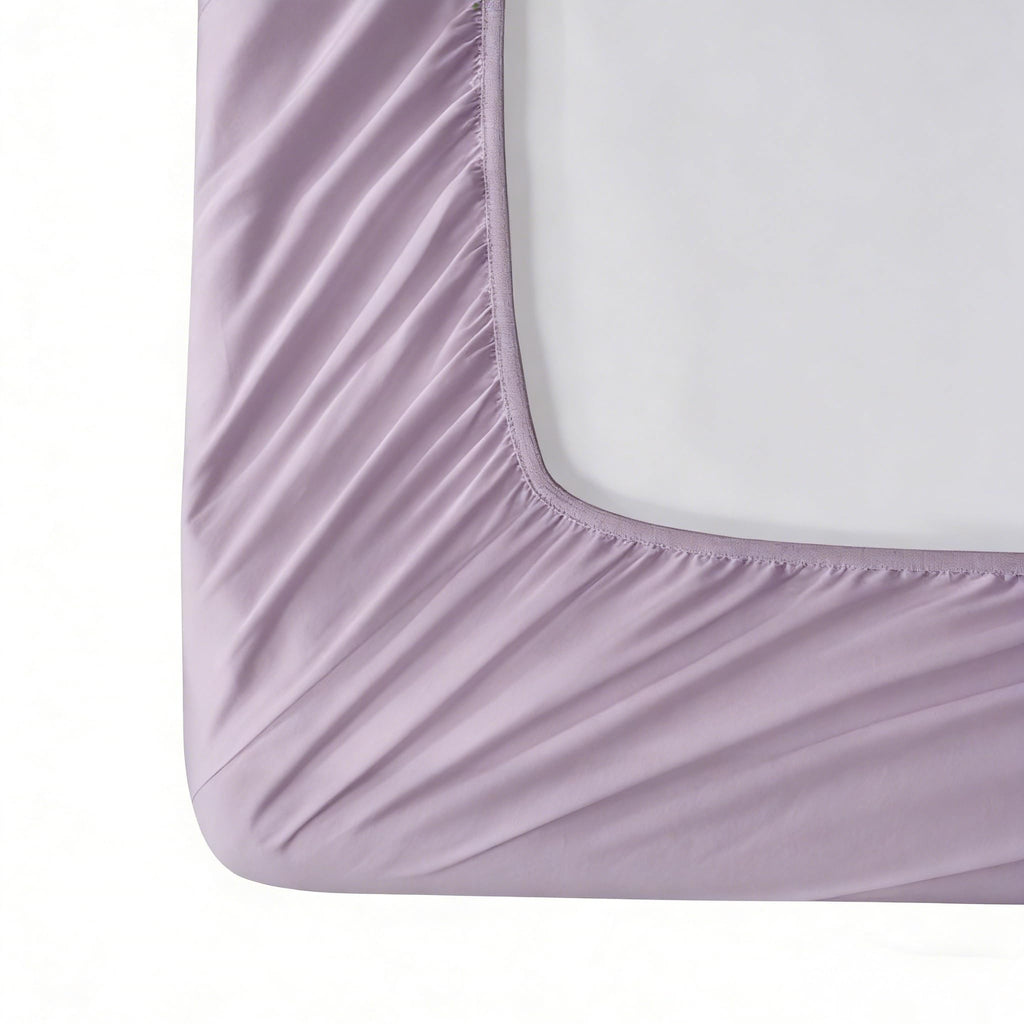Queen Percale Bed Sheets, 200 Thread Count Cotton Polyester Blend Sheet, Wrinkle Free, Breathable, Crisp Refreshing