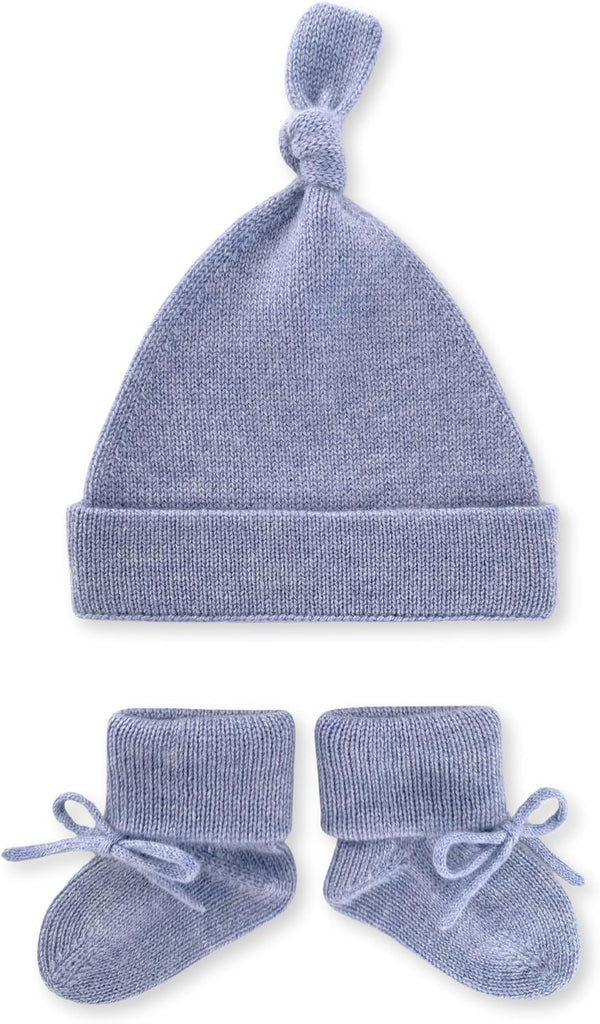100% Cashmere Baby Blanket, Blue, 0-6 Months