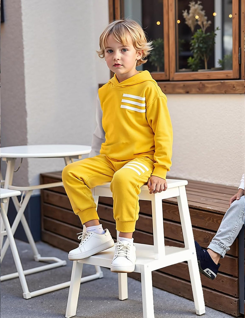 Toddler Boy Clothes Long Sleeve Hoodie Sweatsuits Tops and Pants 2Pcs Boys Fall Winter Outfits Set