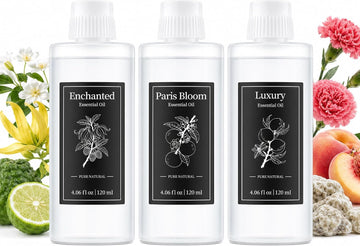 3x120ml Essential Oil for Diffusers M60 (Chic+Retreat+Luxury)