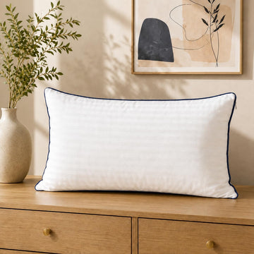 12x20 Throw Pillow Insert, Shredded Memory Foam Filling, Lumbar Cushion
