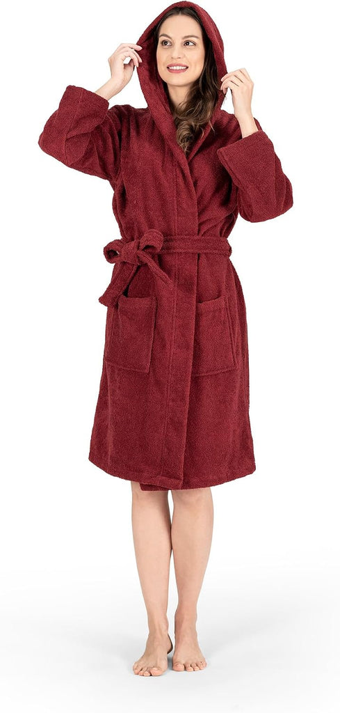 Women's Hooded Terry Bathrobe