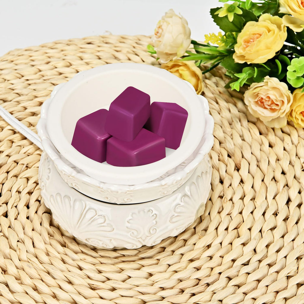 6 Pcs Reusable Silicone Wax Melt Warmer Liners, Leakproof, No Mess, No Scrape, Non-Toxic, BPA Free, 2.75 in Bottom