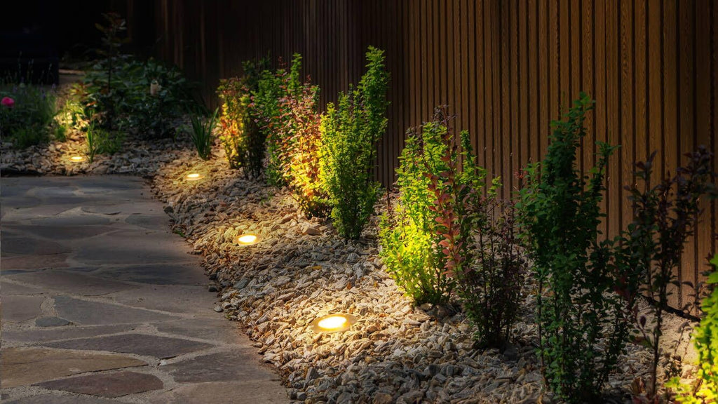 Outdoor Brass Well Lights, Low Voltage LED In Ground Light