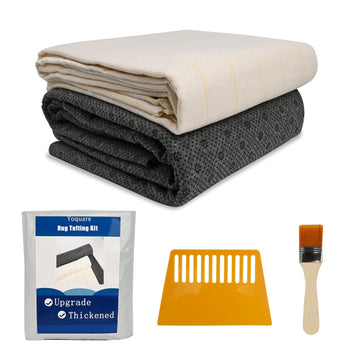 83x59 Primary Tufting Cloth Marked Lines, 70.9x47.2 Non-Slip Rug Backing