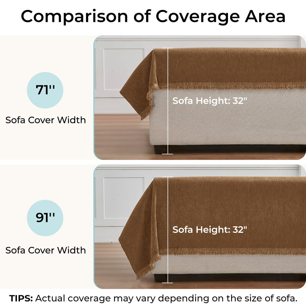 Sectional Couch Covers for Sofa Washable L Shaped Couch Cover XXXL