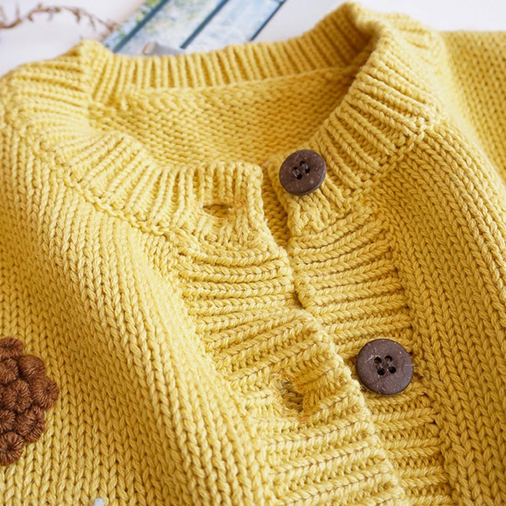 Toddler Girl Knit Cardigans Sweater