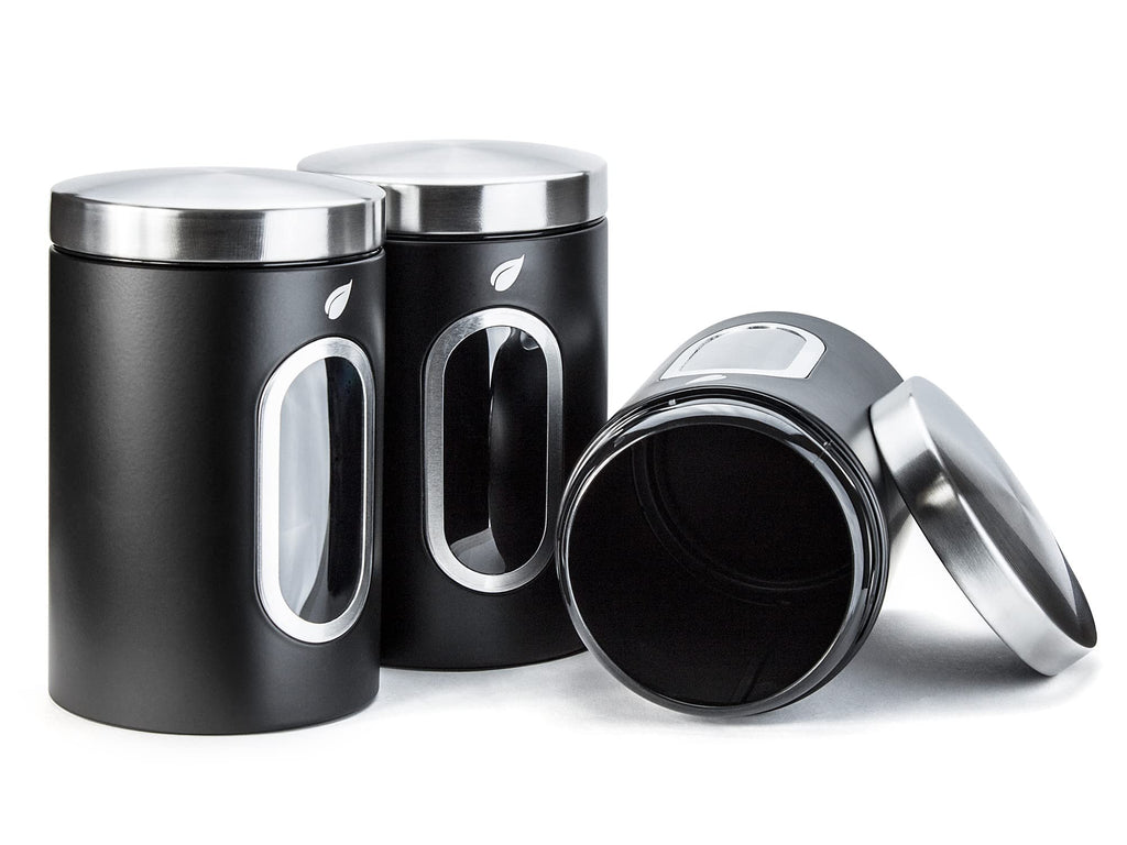 Saf-Care Kitchen Canisters - Modern Kitchen Decoration of Canister Set with Multiple Preservation Purposes by Tight