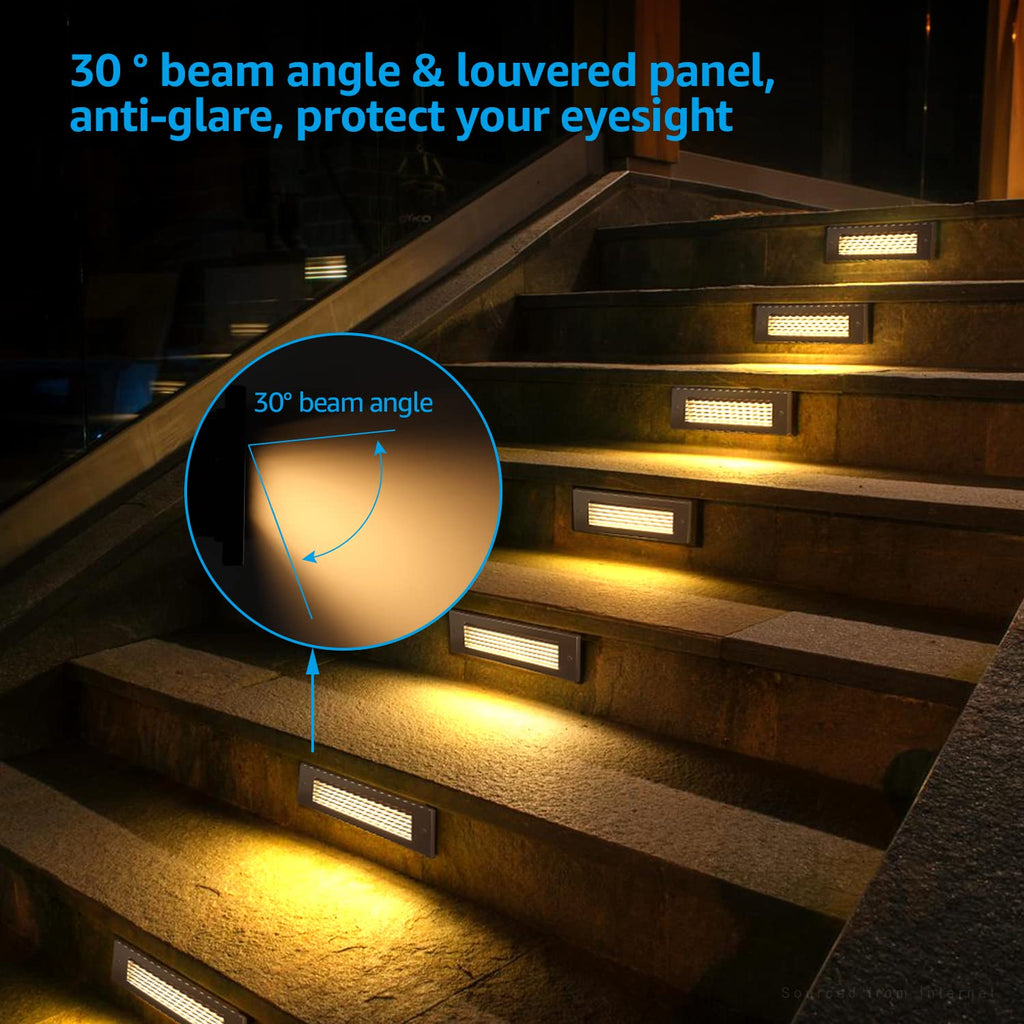 Update 5CCT LED Step Lights, 120V-277V, Oil Rubbed Bronze
