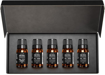 Hotel Diffuser Oil Gift Set - Most Popular 5-Star Hotel Scents - Set of 5