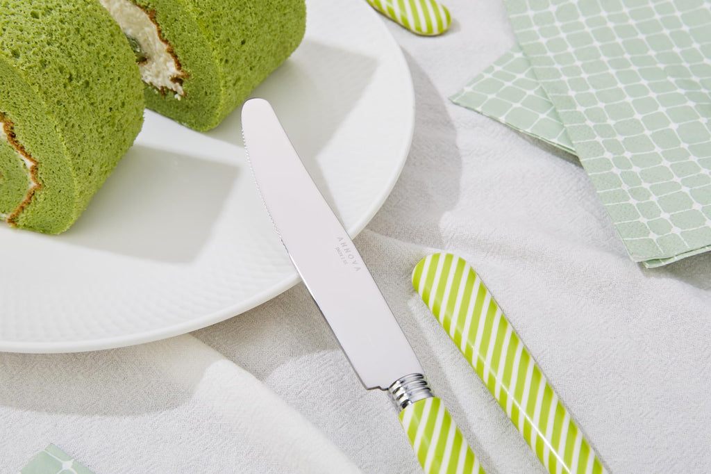 Silverware Set Stainless Steel Colorful Tableware Kitchen Flatware Set Utensils, Includes Dinner Knives, Forks