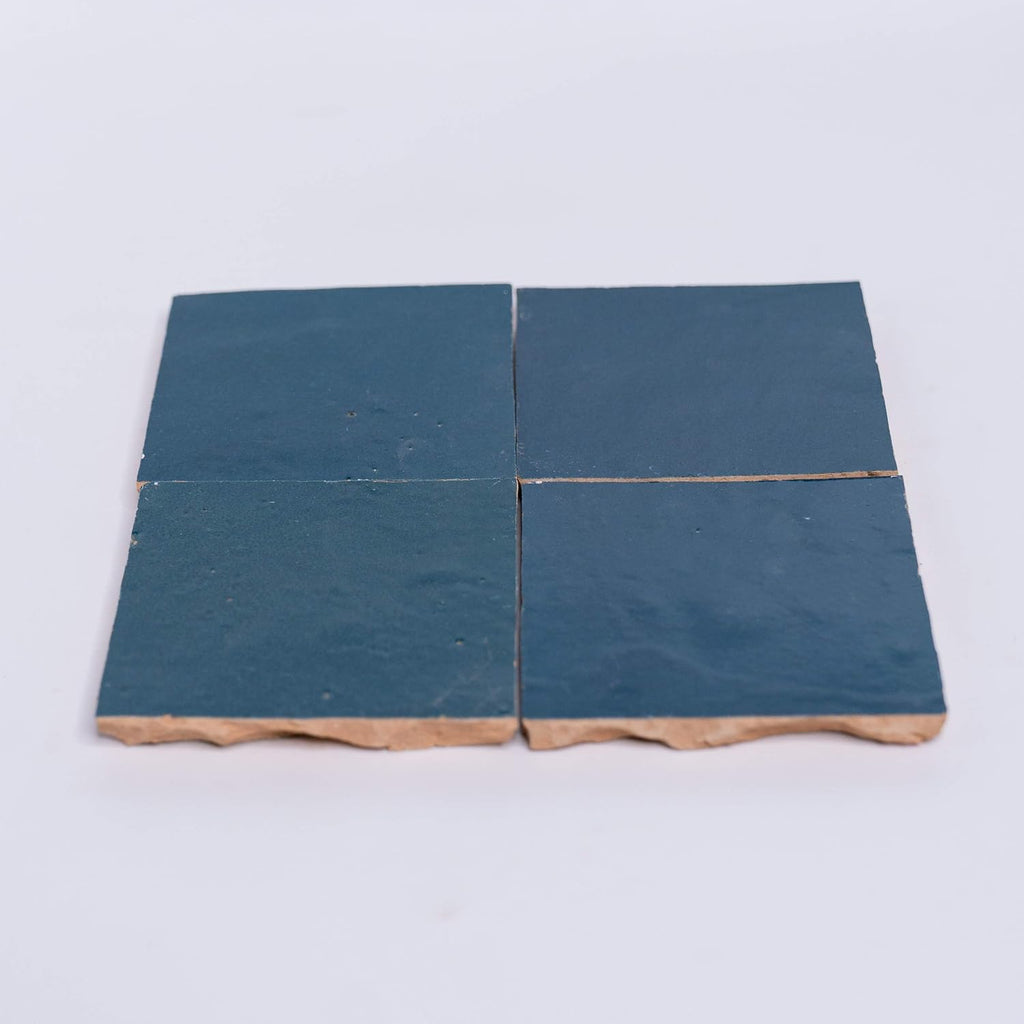 Mosaic & Tile House Handmade 4x4-in. Solid Color Marine Blue (MSC01-30)
