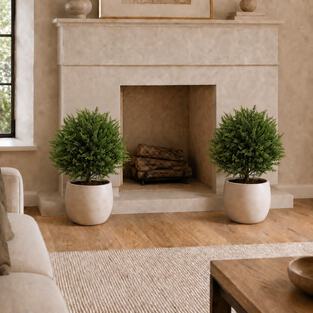 Artificial Outdoor Plants, Faux Cedar Bushes & Shrubs