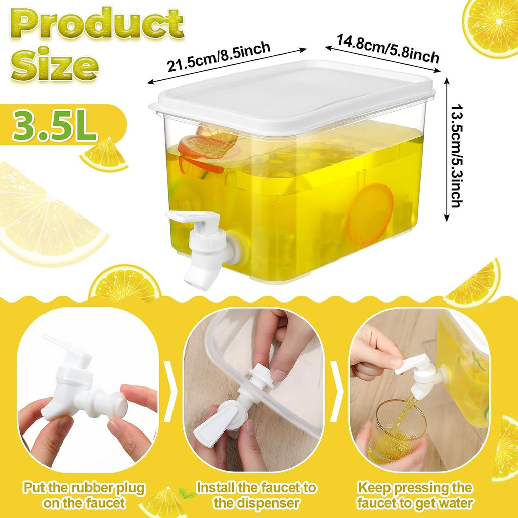Lemonade Stand Supplies Drink Dispenser with Cups,Cup-9oz - Set of 151
