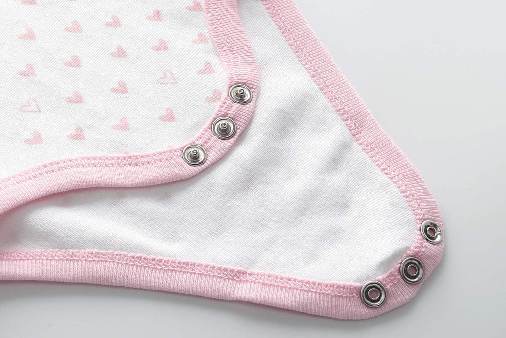 Baby Bodysuit Short Sleeve baby One-Piece Cotton Pack baby clothes