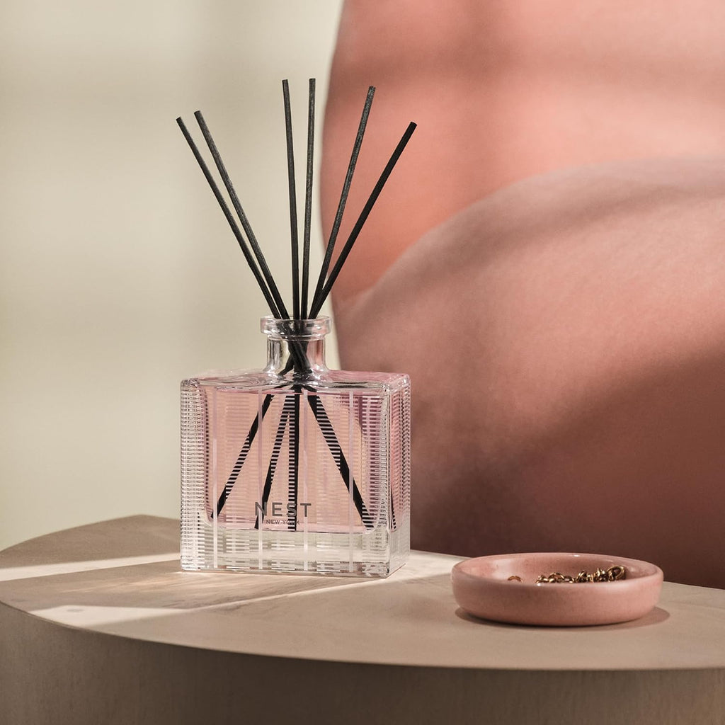 Reed Diffuser, Himalayan Salt & Rosewater - The Wellness Collection - 5.9 fl oz - Fragrance for Up to 90 Days - Set of 59