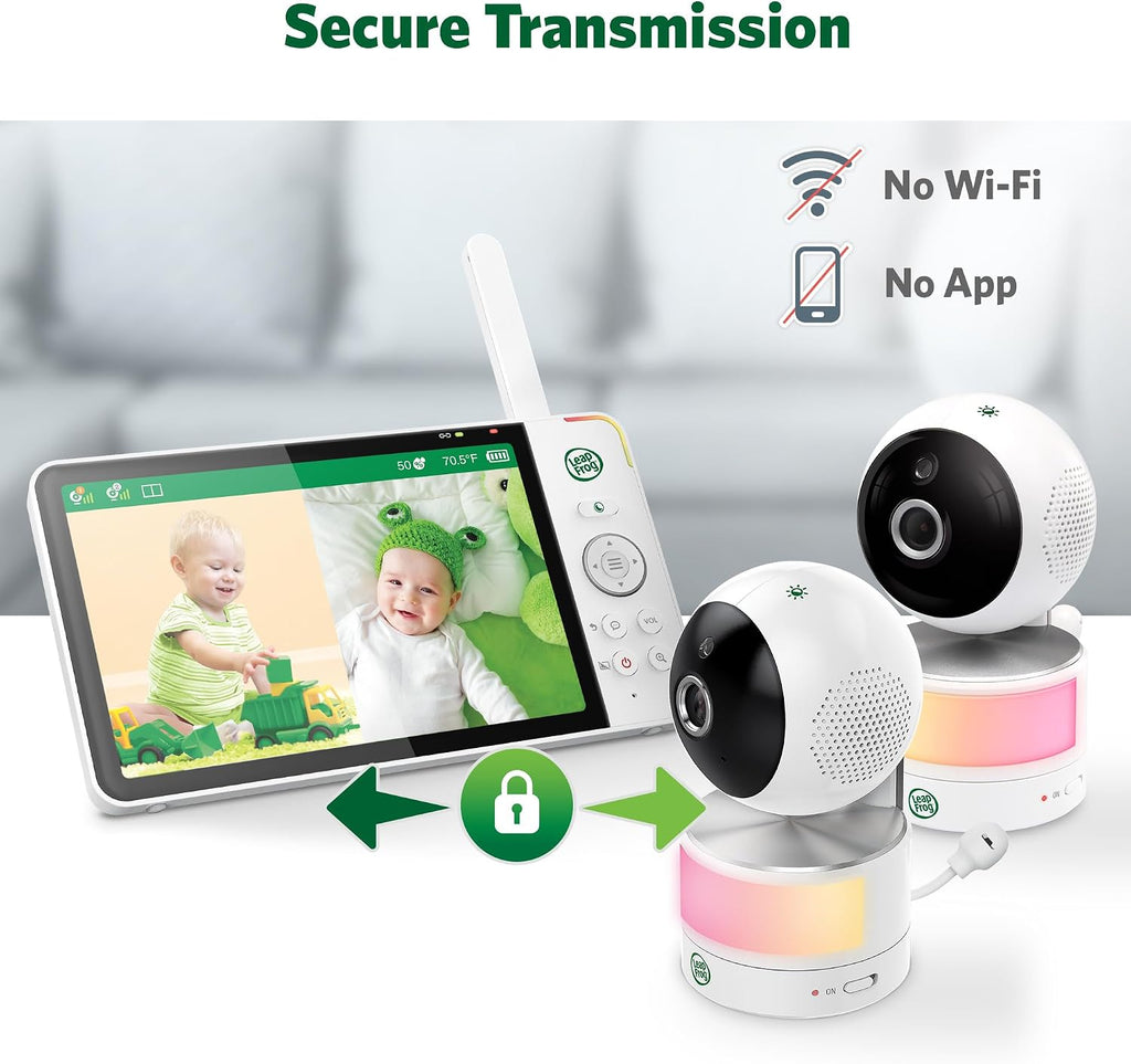 LF920-2HD Camera Video Baby Monitor with 7" HD Screen