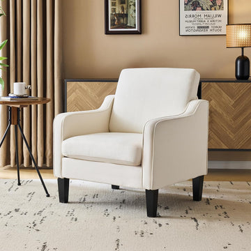 Small Couch Sofa 71" Comfy Couches for Living Room Beige 3 Seat Sofa Couch Mid Century Modern Sofa Furniture Couches