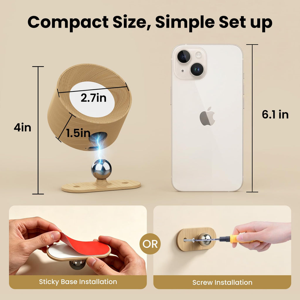 Battery Operated Wall Sconce, Wall Lights, 3 CCT, 2200mAh
