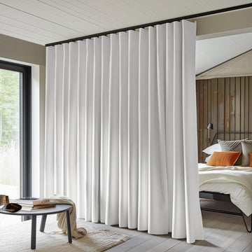 Room Divider Curtains Total Blackout Privacy Curtain Panel Room Thermal Insulated Noise Reduction Curtains Window