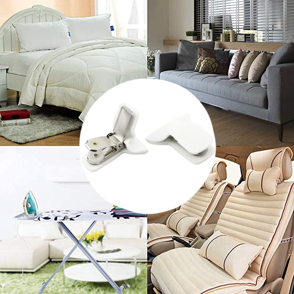 Duvet Clip 4pcs Padded Comforter Clip Padded Clip Comforter Clip Blanket Fasteners to Secure Bedding Duvet Sheet Fixer