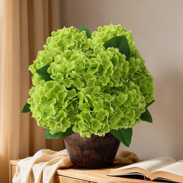 Real Touch Artificial, Green, 21in, 2 Bunch