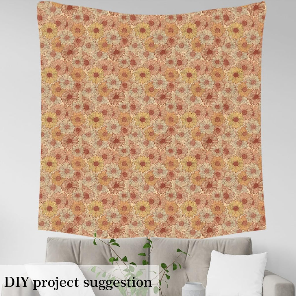 Daisy Upholstery Fabric by The Yard Soft 3 Yards