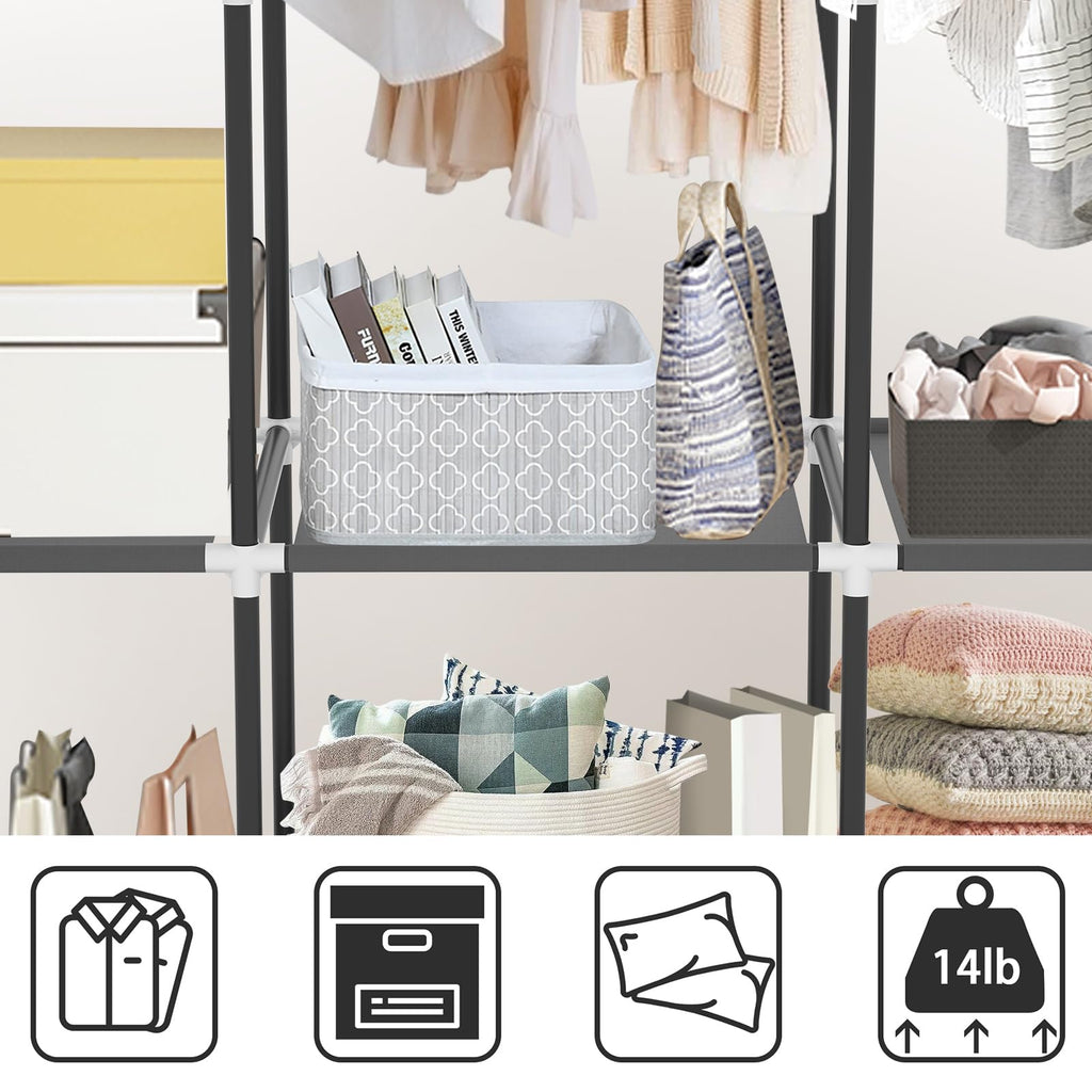 Portable Closet,Portable Closets for Hanging Clothes