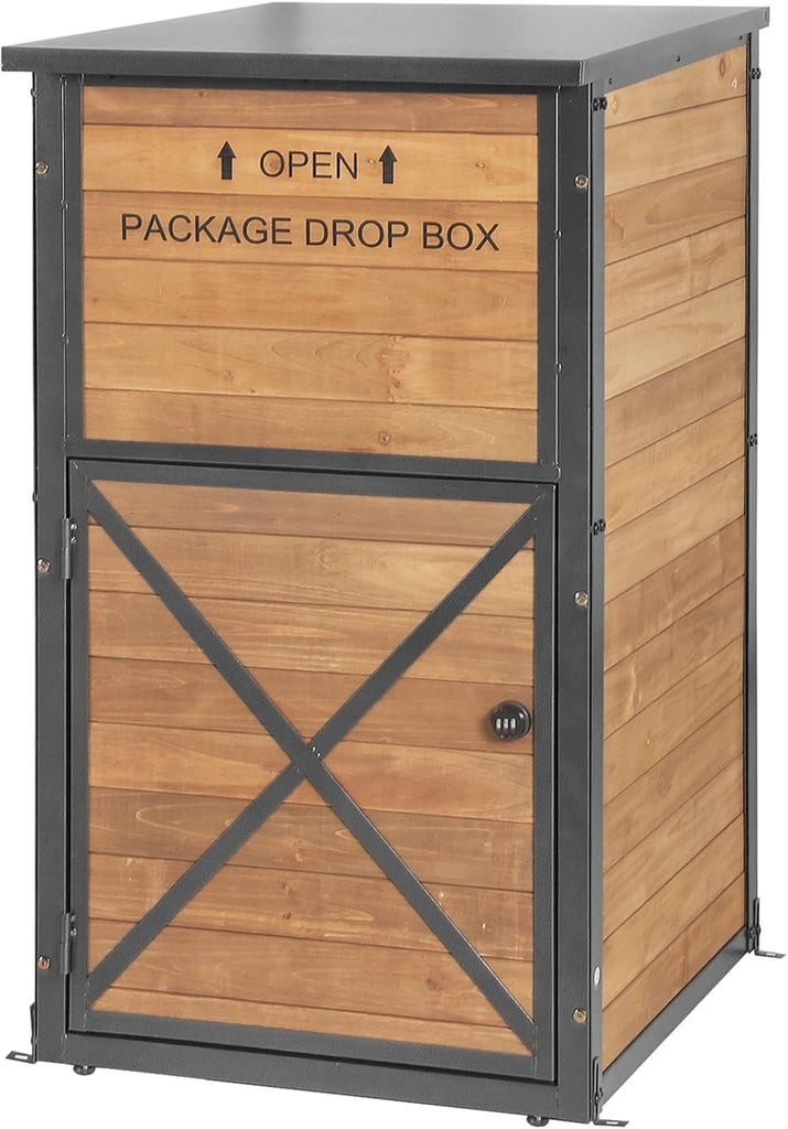 Large Package Delivery Boxes Large Parcel Drop Box with Combination Lockable