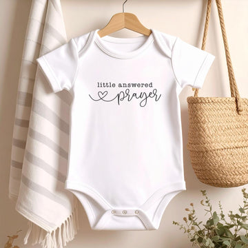 Organic Cotton Baby Onesie - Infant Bodysuit, Soft Breathable Outfit, Unisex Baby Clothes, Snap Closure