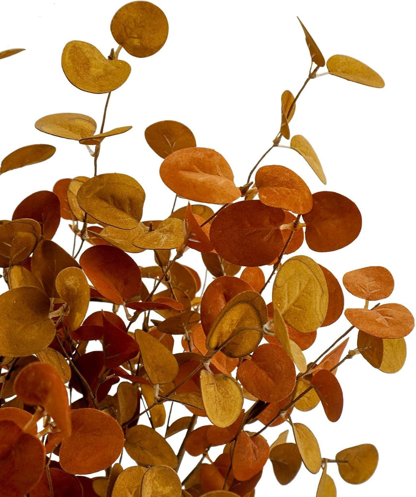 24 Pcs Artificial Fall Eucalyptus Stems, 26.7 Inch