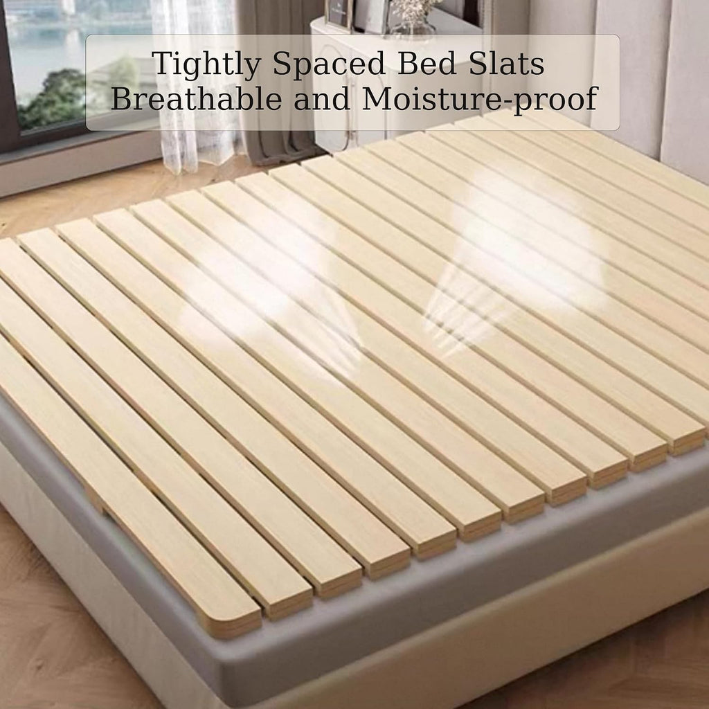 Foldable Floor Bed Frame Tatami Bed, Bed Frame for Floor Sleeping