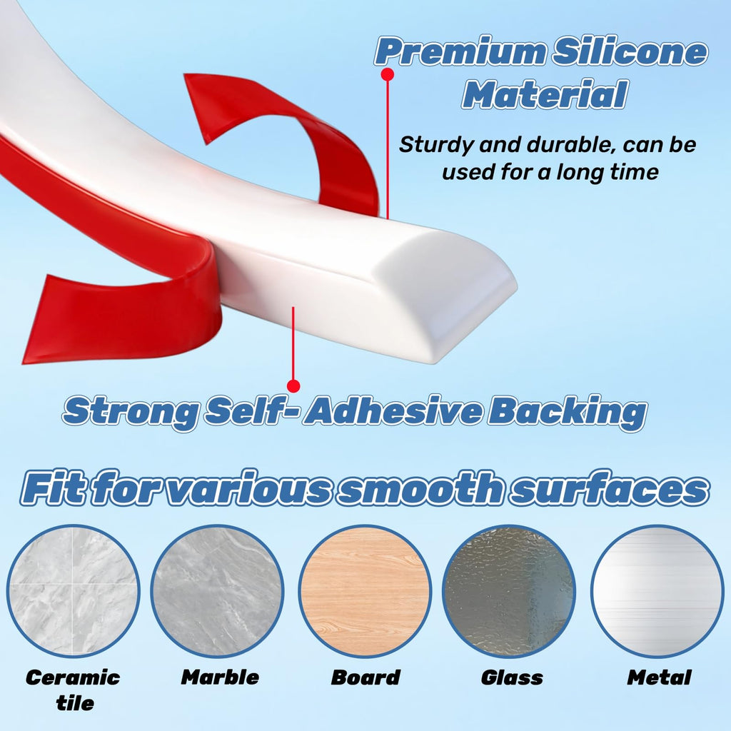 236 Inch Flexible Quarter Round Molding, Self Adhesive