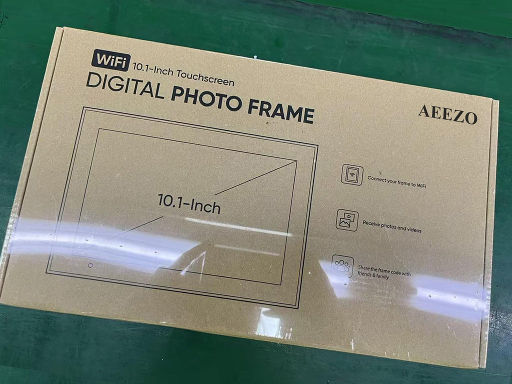 Digital Picture Frame 10.1 Inch 1280x800 IPS Touch Screen WiFi Smart Digital Photo Frame with 16GB Storage
