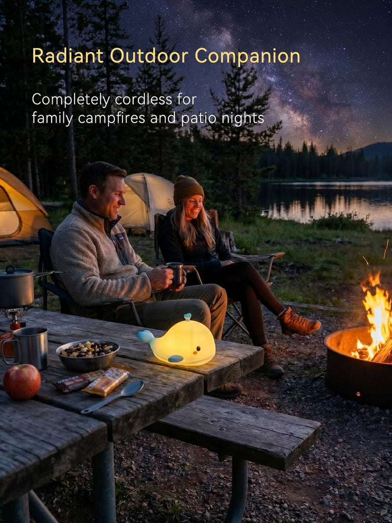 Whale Night Light for Kids, Level Baby Light
