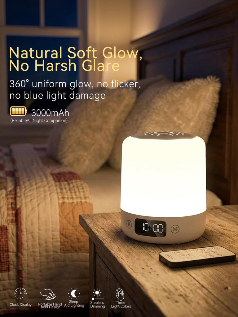 Night Light For Kids,Touch LampSoft Dimmable Baby Night Light